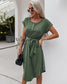 Henley Tie Front Dress
