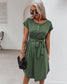 Henley Tie Front Dress