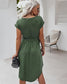 Henley Tie Front Dress