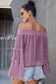 Off-Shoulder Ruffle Blouse