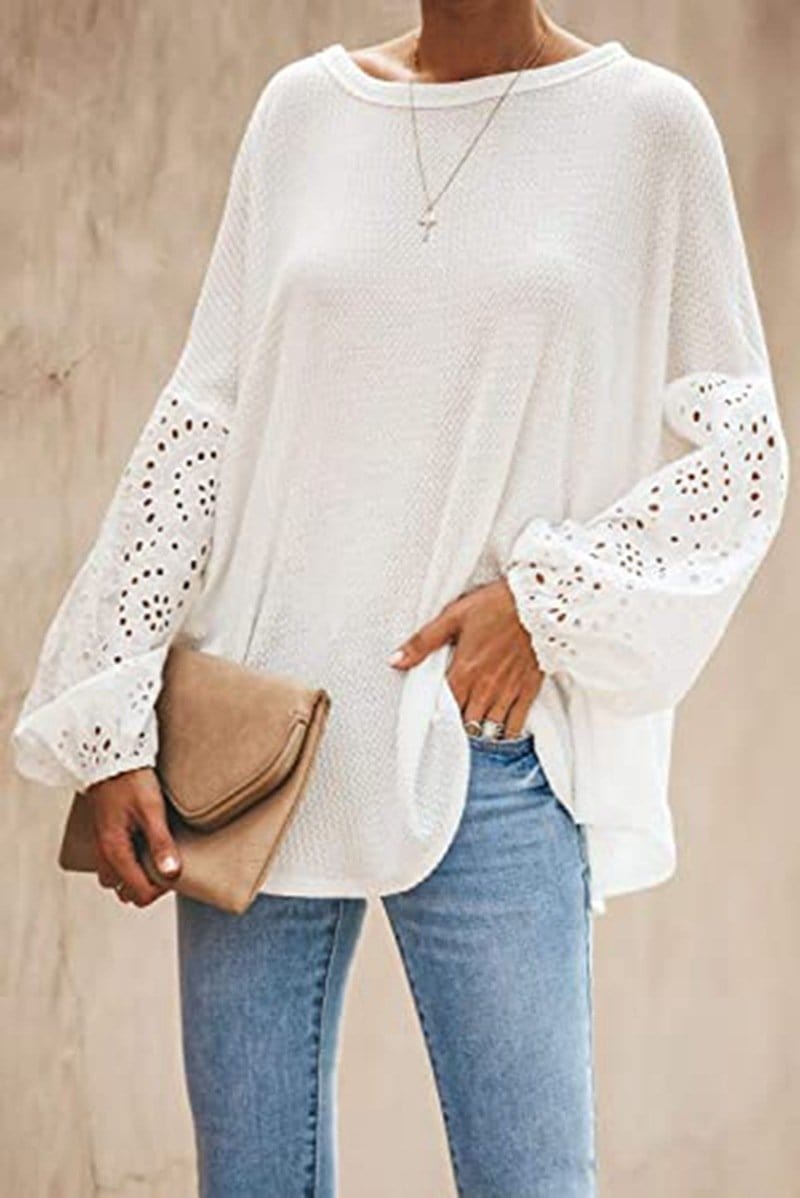 Eyelet Lounge Summer Tunic