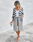 Mixed Striped Light Cardigan