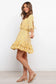 Soft Daisy Gathered Dress