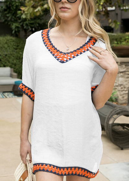 Beach Crochet Cover-Up Dress
