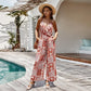 Paisley Ruffle Summer Jumpsuit