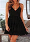 Tie Back Crochet Lace Dress