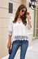 Relaxed Lace Flared Tunic Top