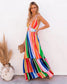 Bright Rainbow Paradise Dress