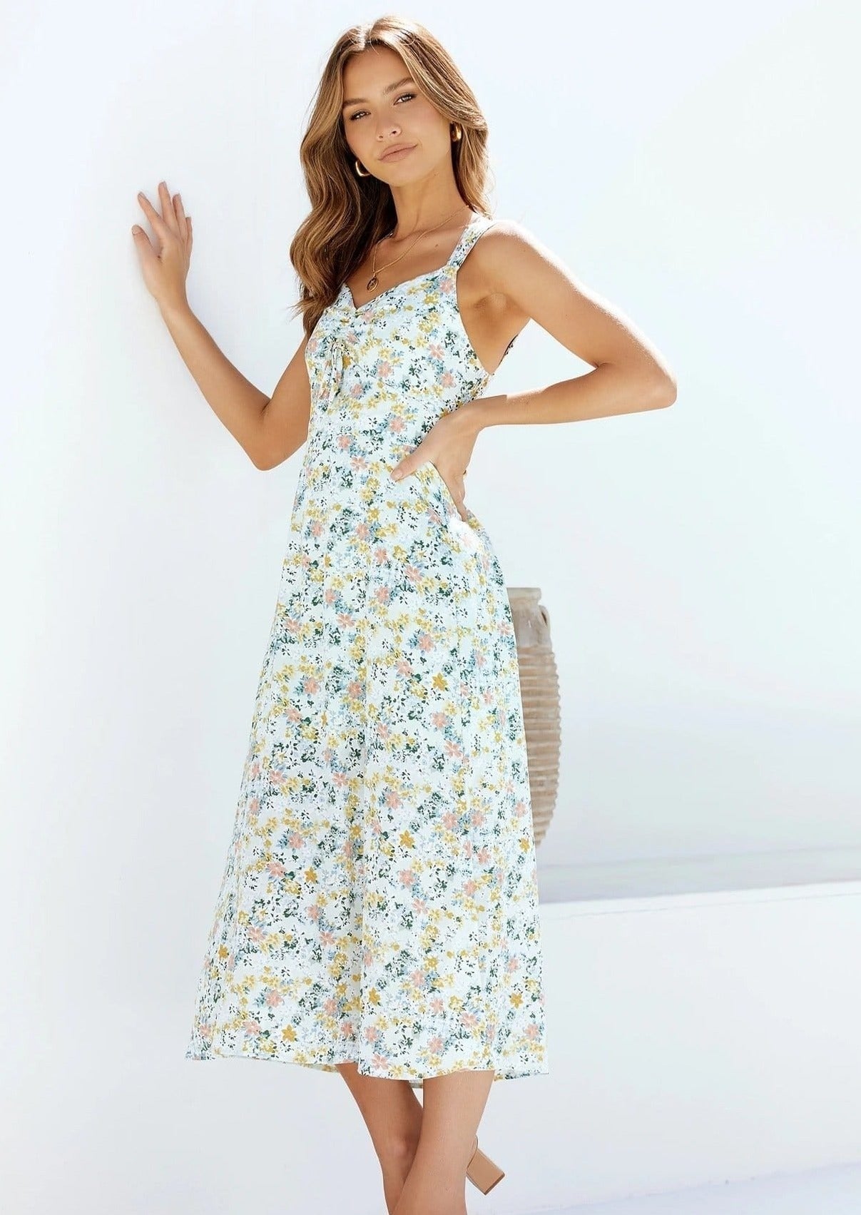 Slip Summer Floral Dress