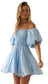 Puffed Sleeve Summer Dress