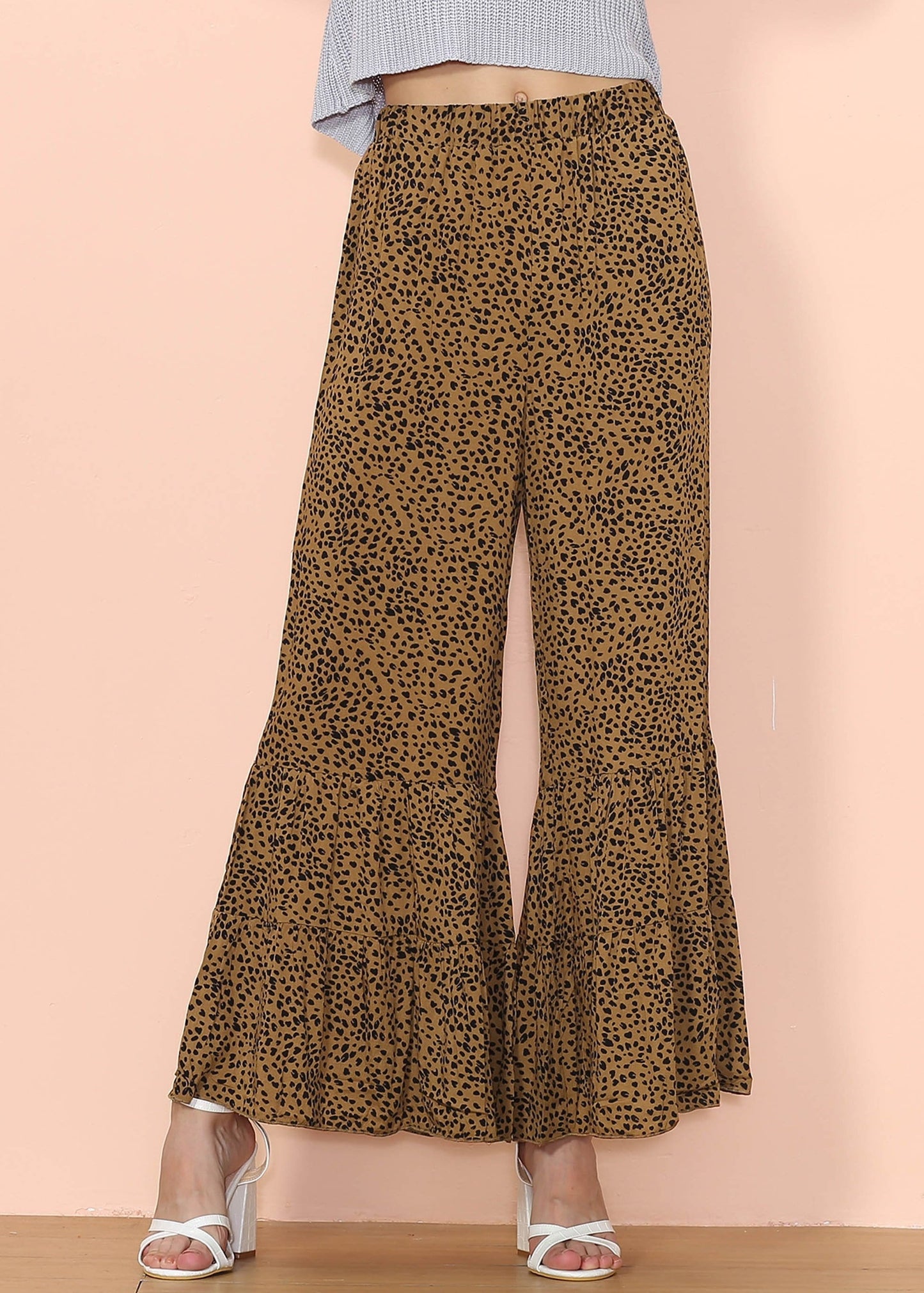 Leopard Lux Boho Pants