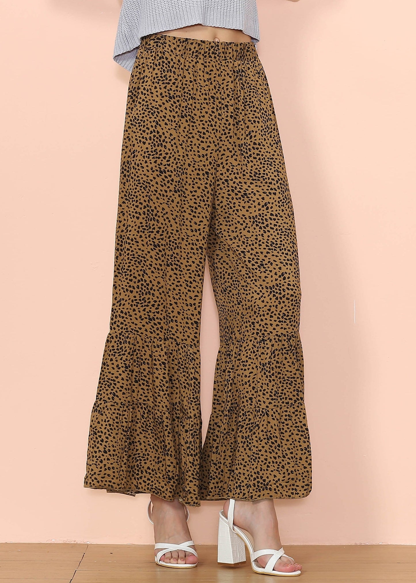 Leopard Lux Boho Pants