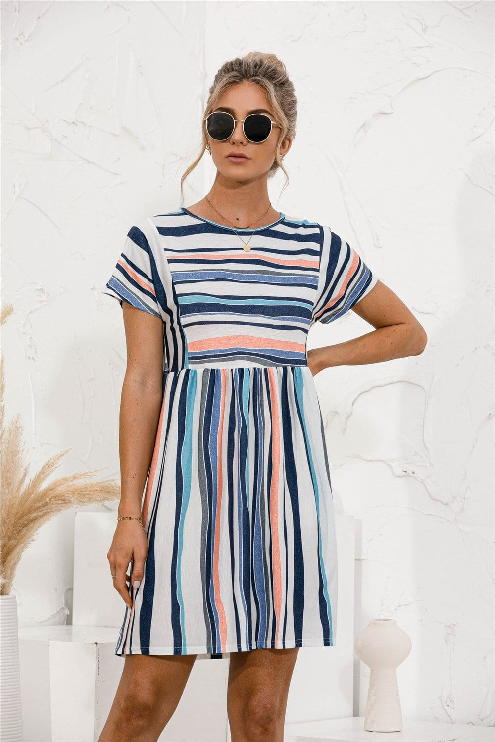 Striped Tunic Dress