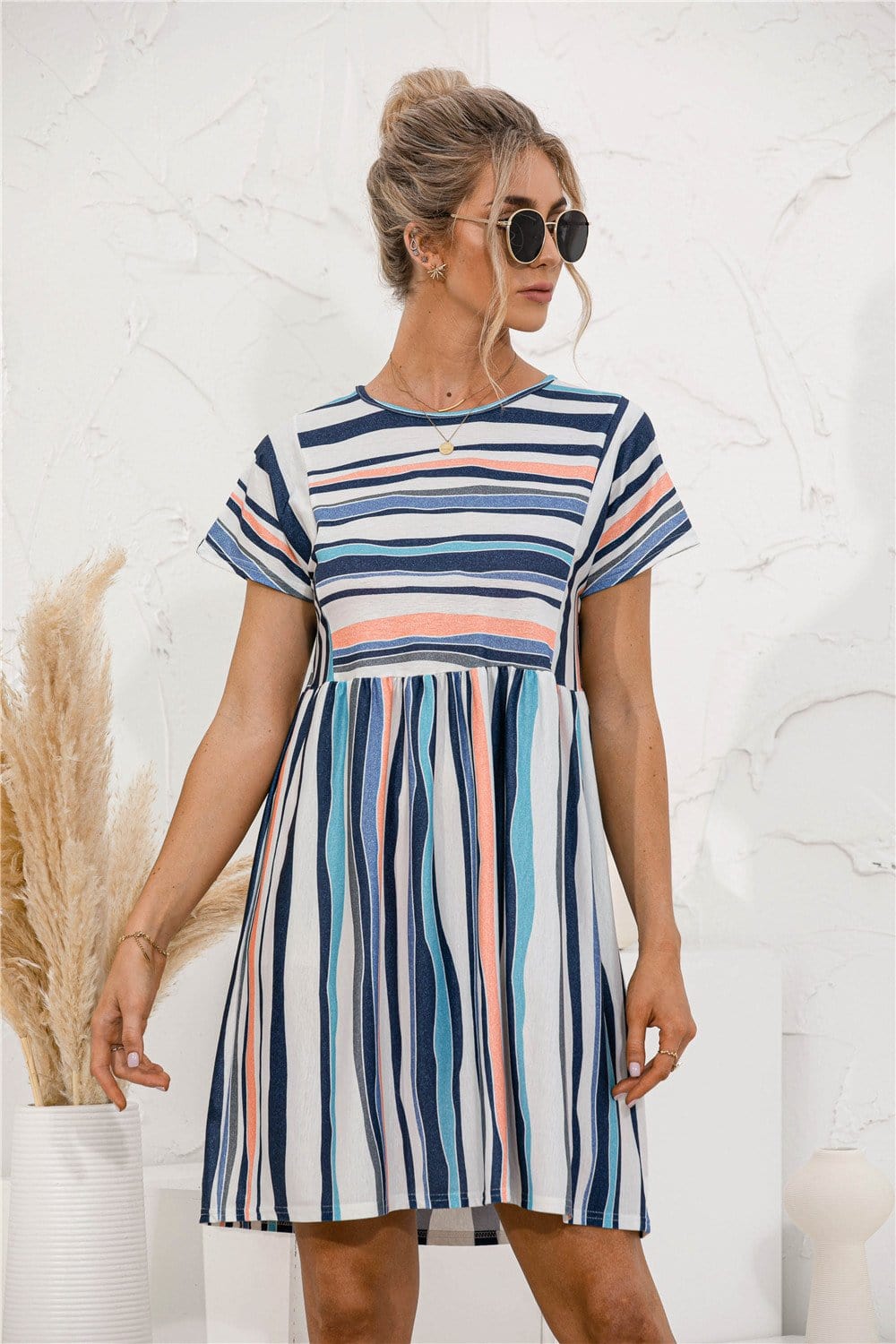 Striped Tunic Dress