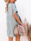 Wrinkled Style Tiered Dress