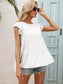 Ruffle Tiered Sleeveless Blouse