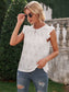 Ruffle Eyelet Blouse