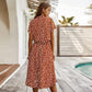 Button Down Collar Dress