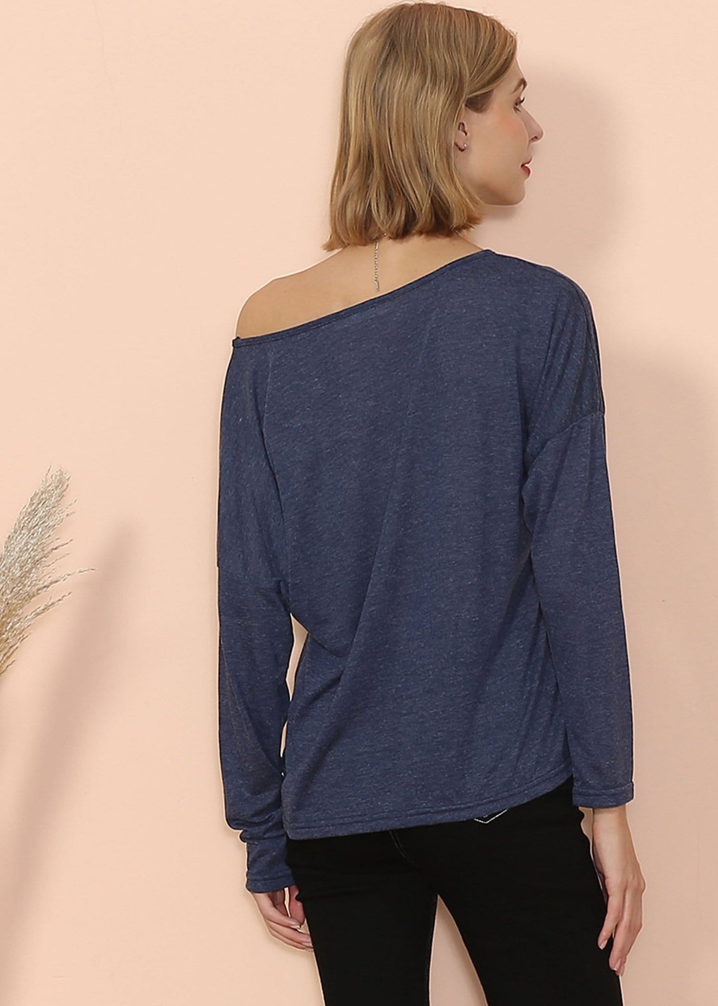 Lux Boatneck Long Sleeve Top