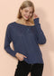 Lux Boatneck Long Sleeve Top