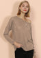 Lux Boatneck Long Sleeve Top