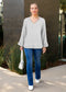 Long Sleeve Folded Cuff Tee