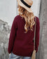 Criss Cross Front Knit Sweater