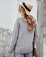 Criss Cross Front Knit Sweater