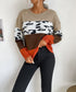 Color Block Fall Sweater