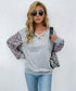 V Neck Criss Cross Sweater