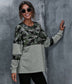 Camouflage Two Tone Sweater