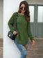 Rounded Hem Knit Sweater