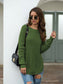 Rounded Hem Knit Sweater