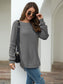 Rounded Hem Knit Sweater