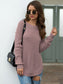 Rounded Hem Knit Sweater