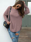 Rounded Hem Knit Sweater