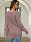 Rounded Hem Knit Sweater