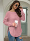 Rounded Hem Knit Sweater