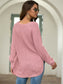 Rounded Hem Knit Sweater