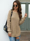 Rounded Hem Knit Sweater