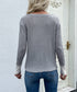 Color Block Patch Pocket Knit Sweater