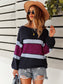 Boat Neck Striped Sweater