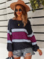 Boat Neck Striped Sweater