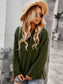 Contrast Half Button Textured Knit Sweater