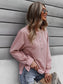 Half Button Front Sweater