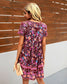 Multicolor Floral Boho Dress