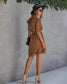 Swiss Dot Summer Wrap Dress