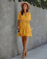 Swiss Dot Summer Wrap Dress