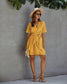 Swiss Dot Summer Wrap Dress