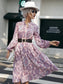 Paisley Print Collared Dress